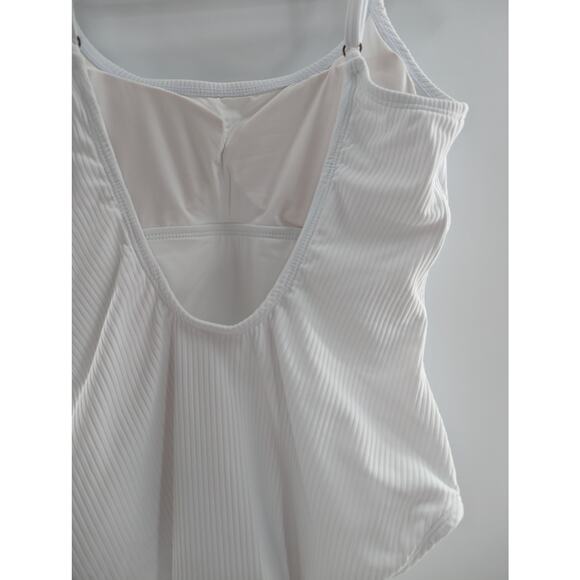 Andie Swim White One Piece Swimsuit The Laguna Size 2XL - Picture 7 of 11
